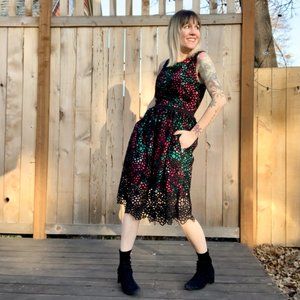 Anthropologie Wolven Terrace Sheath Dress Size 2